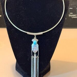 Native American turquoise choker